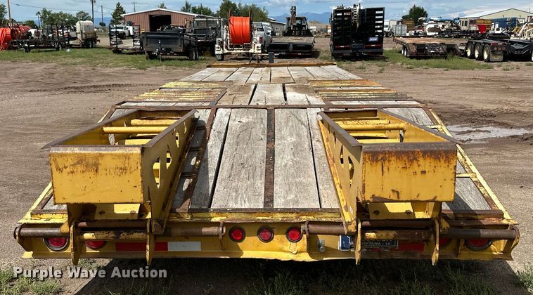 image for item DG4498 1997 Trail King equipment trailer