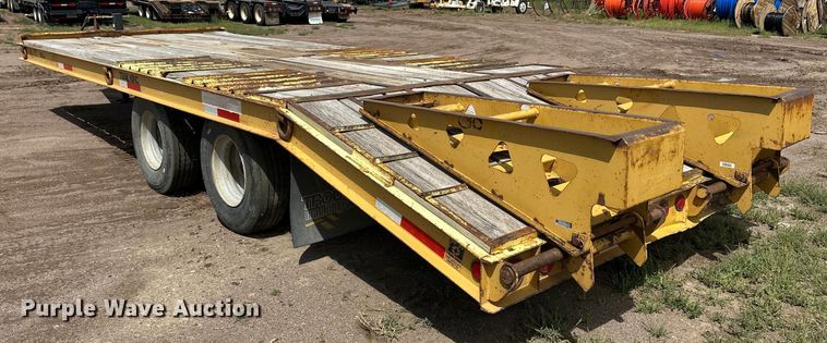 image for item DG4498 1997 Trail King equipment trailer