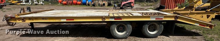 image for item DG4498 1997 Trail King equipment trailer