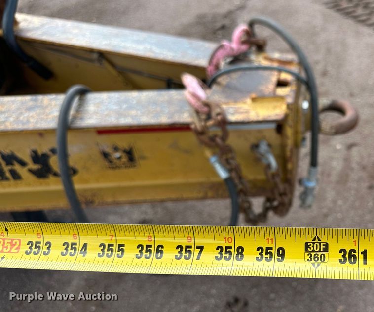 image for item DG4498 1997 Trail King equipment trailer