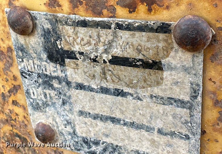 image for item DG4498 1997 Trail King equipment trailer