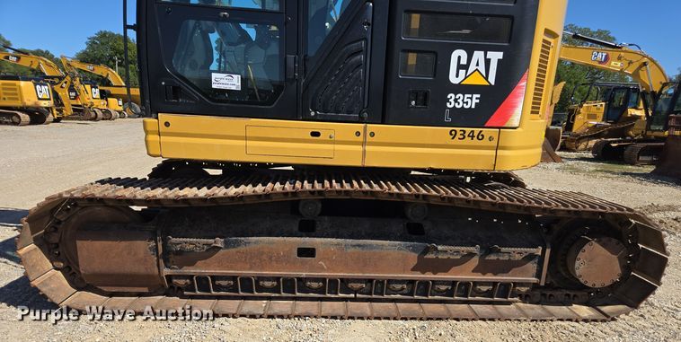 image for item DI6280 2018 Caterpillar 335FL CR excavator