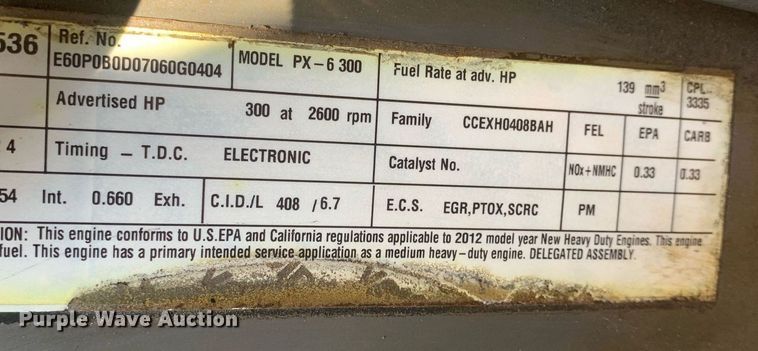 image for item DM1821 2014 Kenworth  T270 utility / service truck