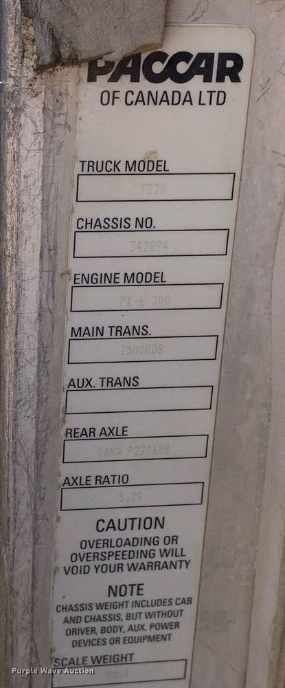 image for item DM1821 2014 Kenworth  T270 utility / service truck