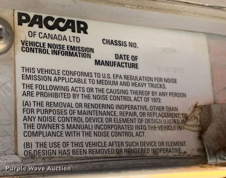 image for item DM1821 2014 Kenworth  T270 utility / service truck