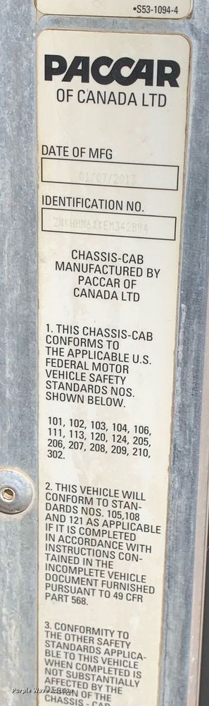 image for item DM1821 2014 Kenworth  T270 utility / service truck