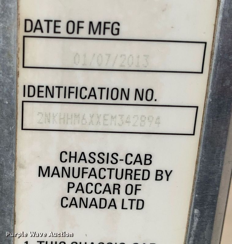 image for item DM1821 2014 Kenworth  T270 utility / service truck