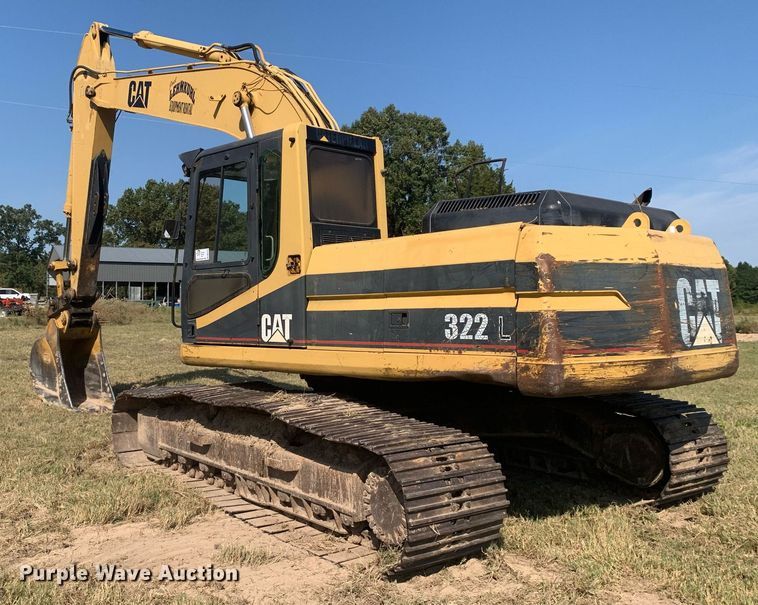 image for item DM1832 1996 Caterpillar  322L excavator
