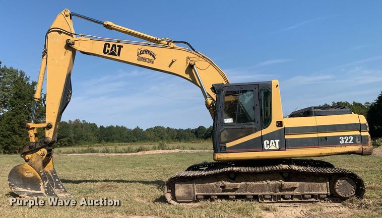 image for item DM1832 1996 Caterpillar  322L excavator