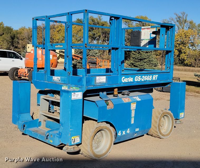 image for item DN3590 2008 Genie GS-2668 RT scissor lift