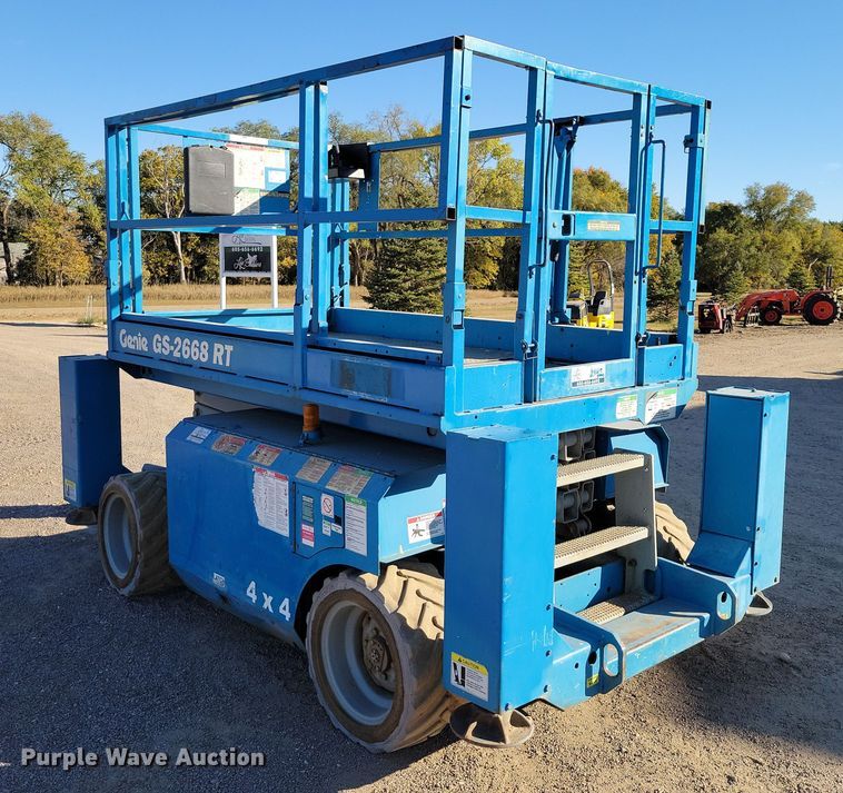 image for item DN3590 2008 Genie GS-2668 RT scissor lift