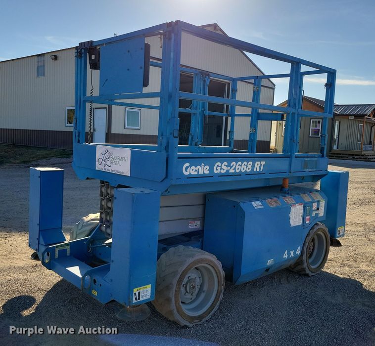 image for item DN3590 2008 Genie GS-2668 RT scissor lift