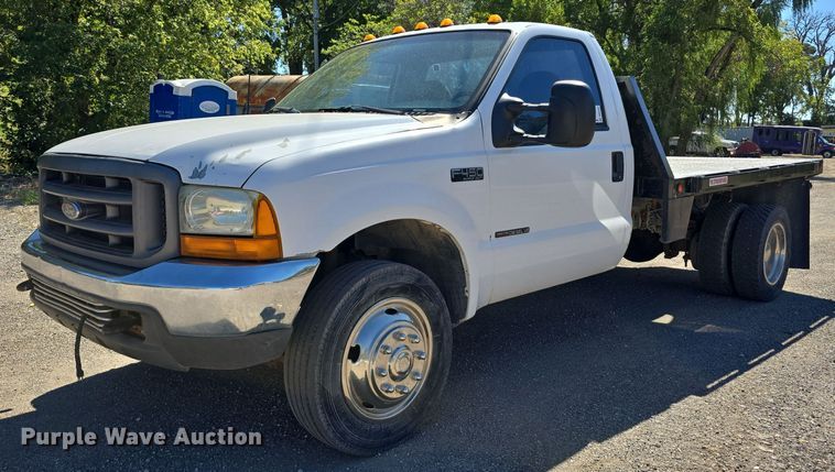 image for item DO5507 2000 Ford F450 Super Duty flatbed truck
