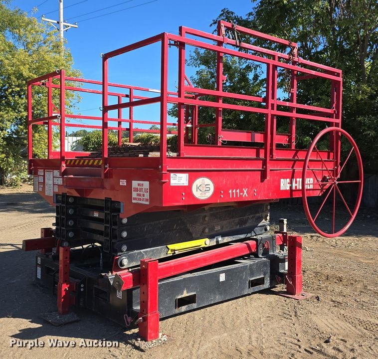 image for item DO5545 2018 Skid-Lift Rig-Tower scissor lift