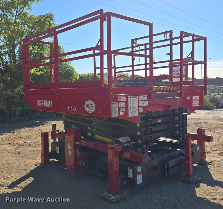image for item DO5545 2018 Skid-Lift Rig-Tower scissor lift