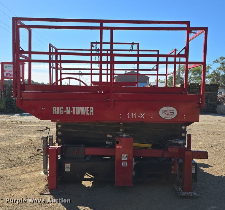 image for item DO5545 2018 Skid-Lift Rig-Tower scissor lift
