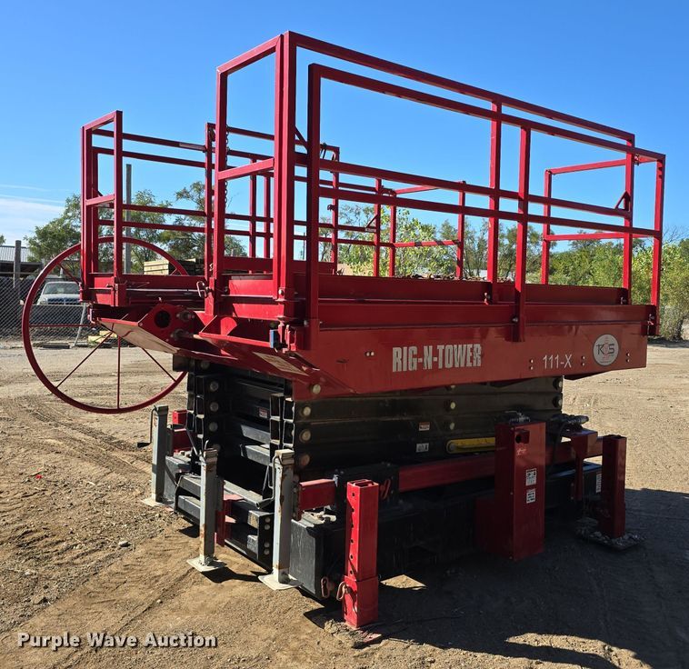 image for item DO5545 2018 Skid-Lift Rig-Tower scissor lift