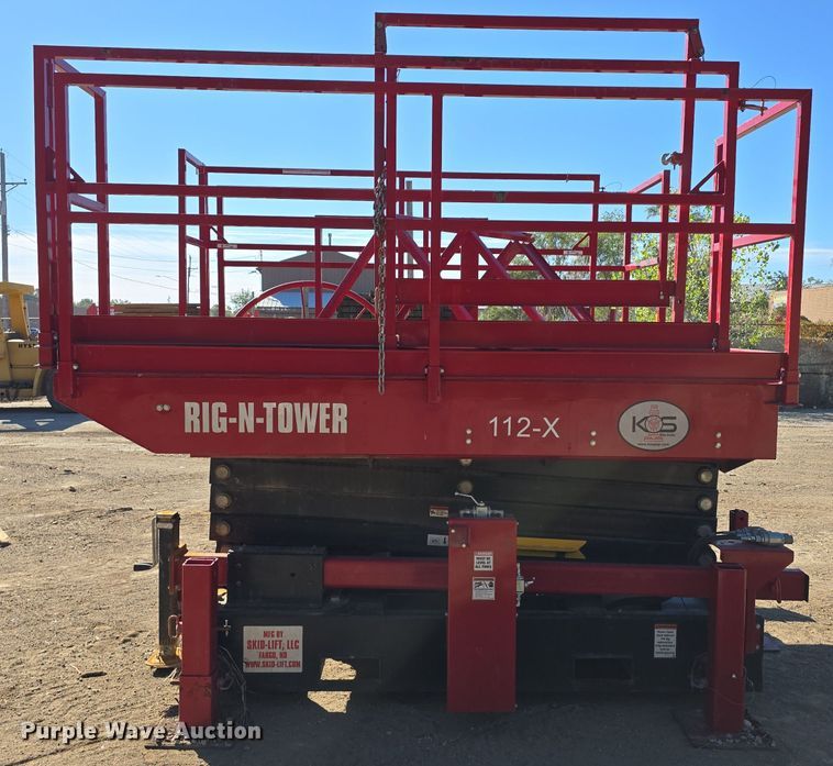image for item DO5546 2018 Skid-Lift Rig-Tower scissor lift