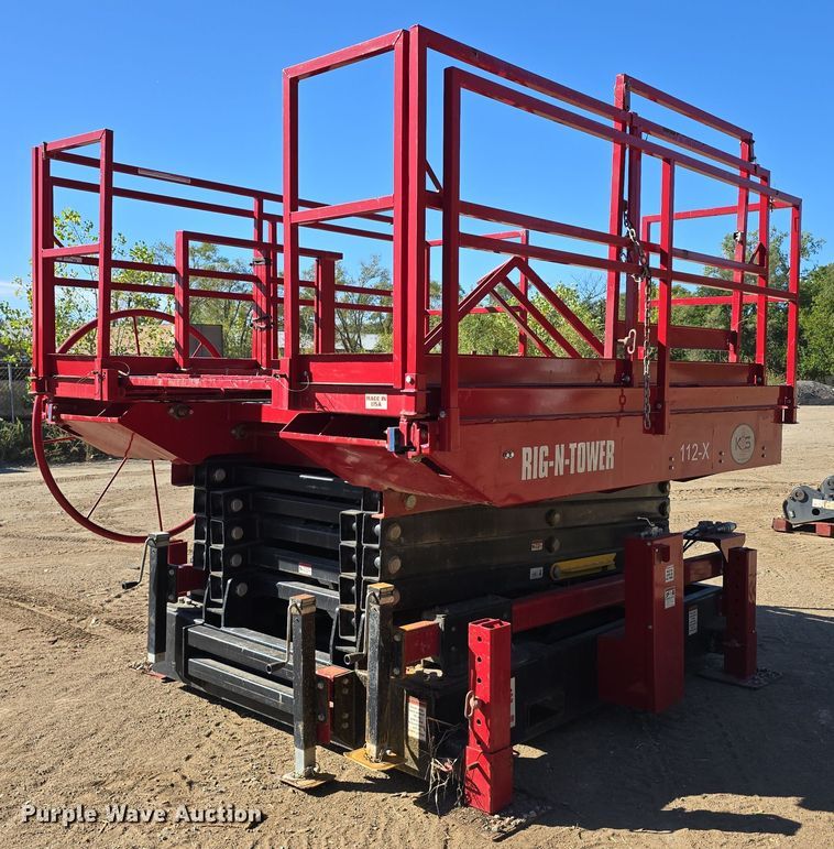 image for item DO5546 2018 Skid-Lift Rig-Tower scissor lift