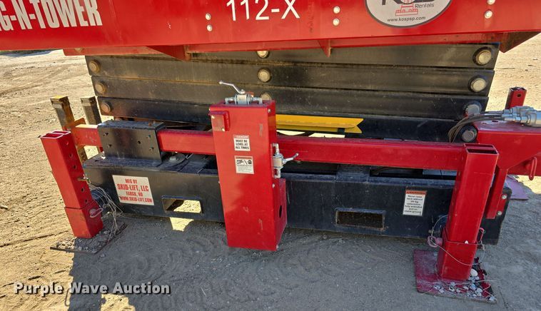 image for item DO5546 2018 Skid-Lift Rig-Tower scissor lift