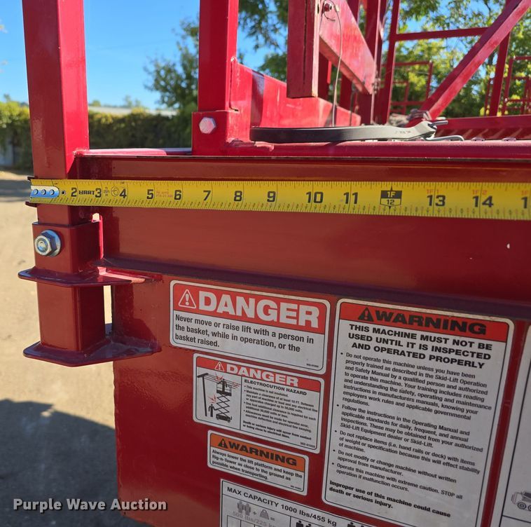 image for item DO5546 2018 Skid-Lift Rig-Tower scissor lift