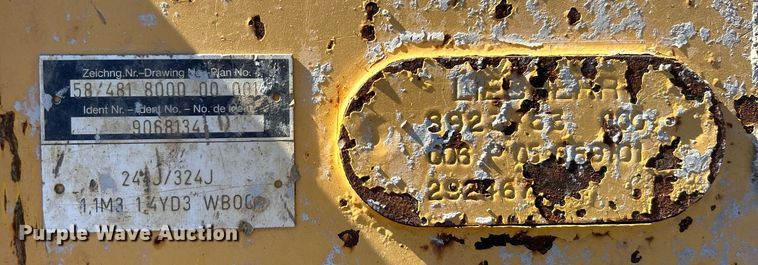 image for item DO7565 2013 John Deere 324J wheel loader