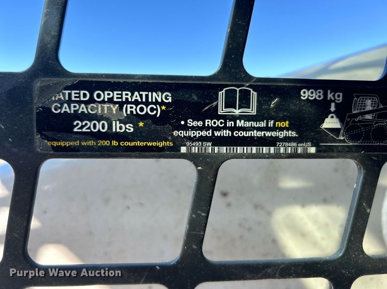 image for item DO7567 2018 Bobcat  T595 skid steer loader