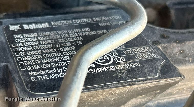 image for item DO7567 2018 Bobcat  T595 skid steer loader