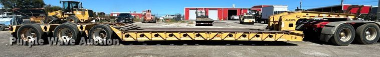 image for item DO7571 2000 Load King HDD 503 lowboy equipment trailer