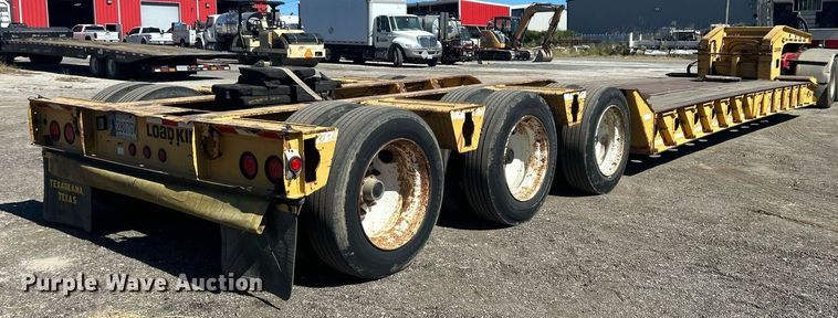 image for item DO7571 2000 Load King HDD 503 lowboy equipment trailer