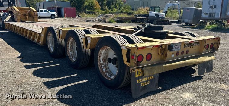 image for item DO7571 2000 Load King HDD 503 lowboy equipment trailer