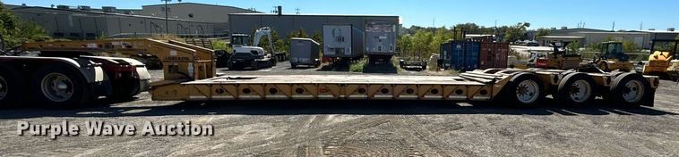 image for item DO7571 2000 Load King HDD 503 lowboy equipment trailer
