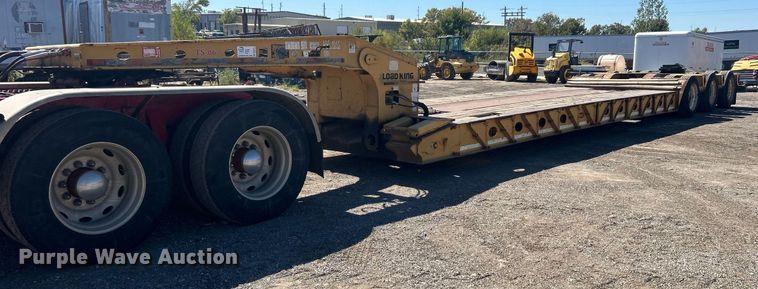 image for item DO7571 2000 Load King HDD 503 lowboy equipment trailer
