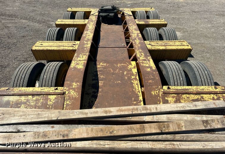 image for item DO7571 2000 Load King HDD 503 lowboy equipment trailer