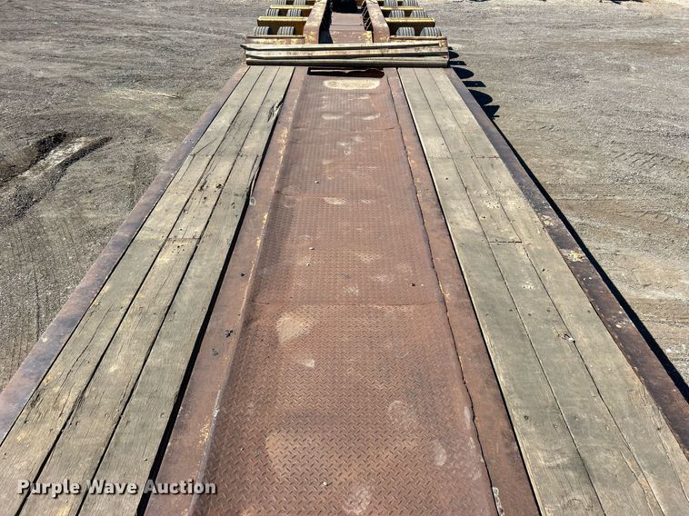 image for item DO7571 2000 Load King HDD 503 lowboy equipment trailer