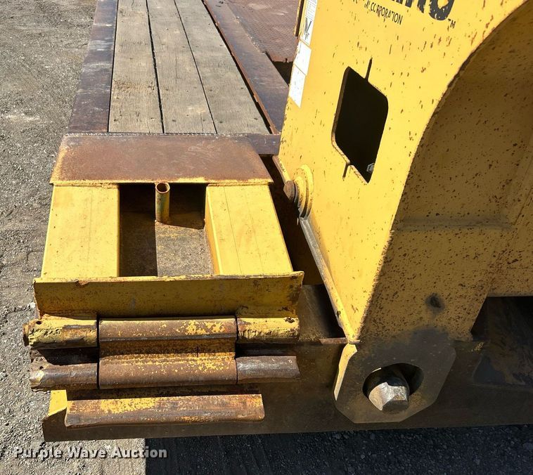 image for item DO7571 2000 Load King HDD 503 lowboy equipment trailer