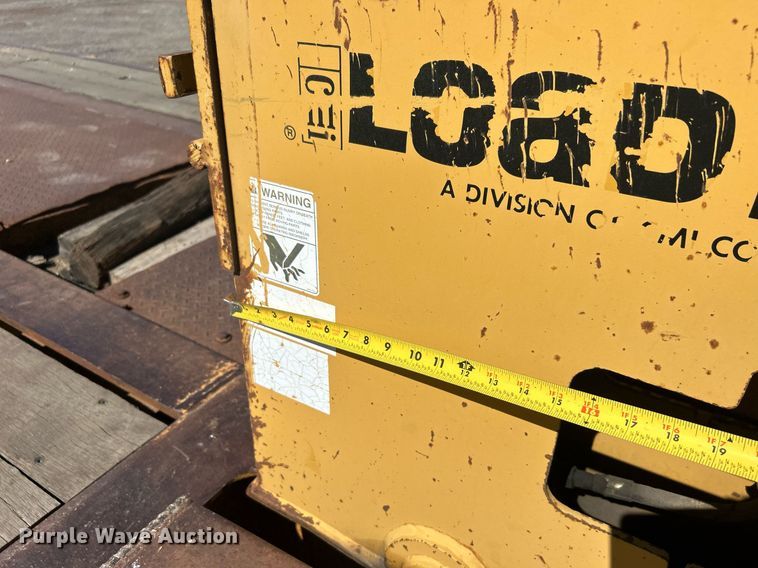 image for item DO7571 2000 Load King HDD 503 lowboy equipment trailer