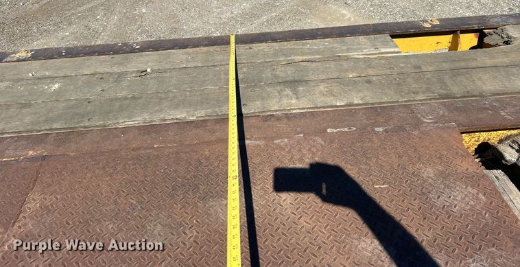 image for item DO7571 2000 Load King HDD 503 lowboy equipment trailer