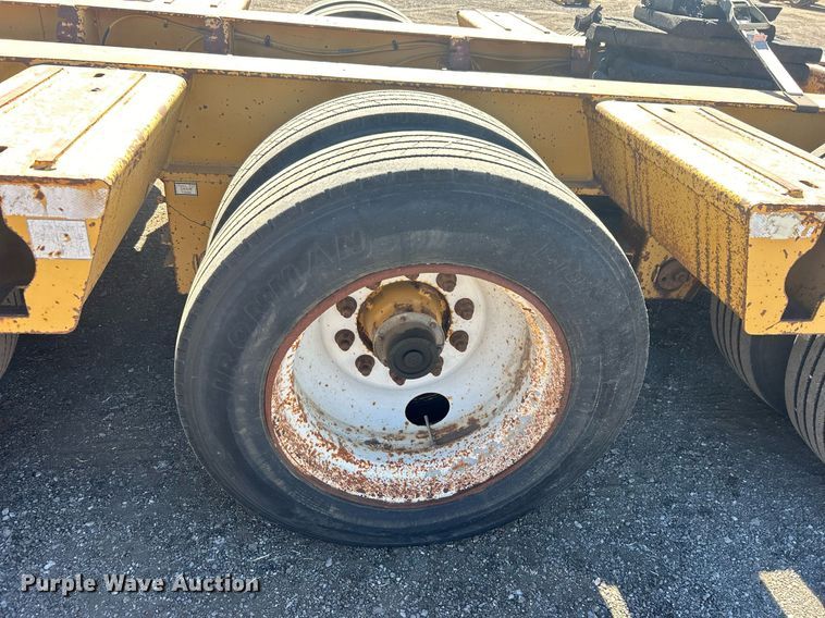 image for item DO7571 2000 Load King HDD 503 lowboy equipment trailer