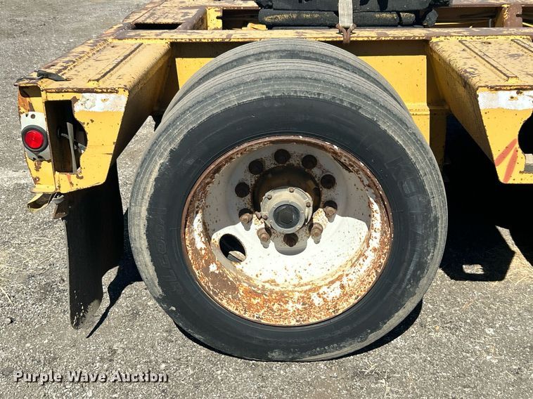 image for item DO7571 2000 Load King HDD 503 lowboy equipment trailer