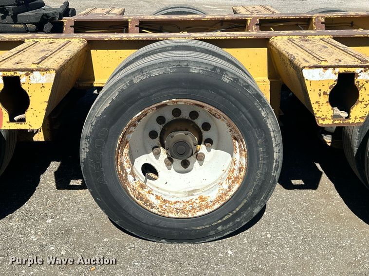 image for item DO7571 2000 Load King HDD 503 lowboy equipment trailer