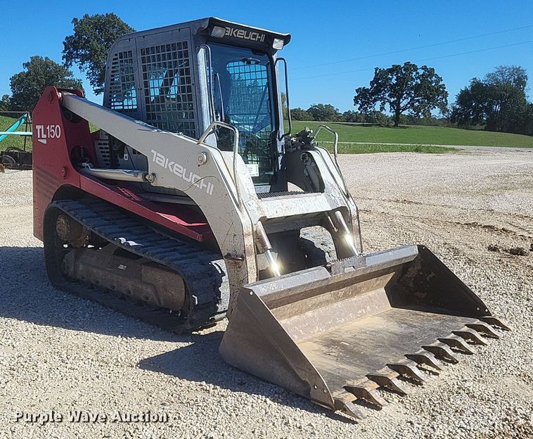 image for item DQ3709 2007 Takeuchi  TL150 tracked skid steer loader