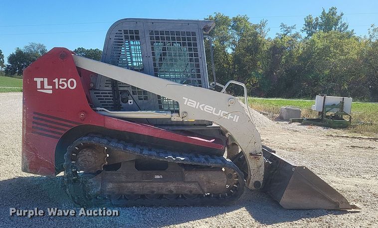 image for item DQ3709 2007 Takeuchi  TL150 tracked skid steer loader