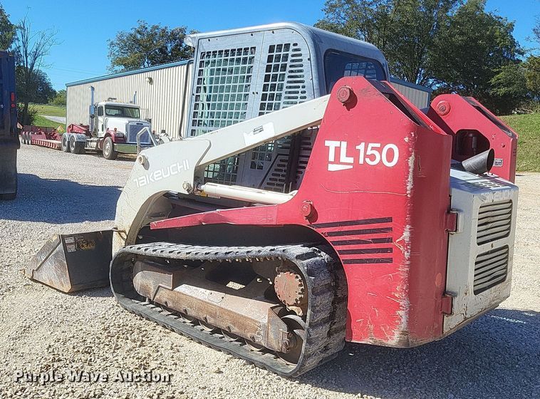 image for item DQ3709 2007 Takeuchi  TL150 tracked skid steer loader