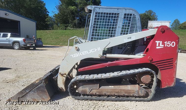 image for item DQ3709 2007 Takeuchi  TL150 tracked skid steer loader