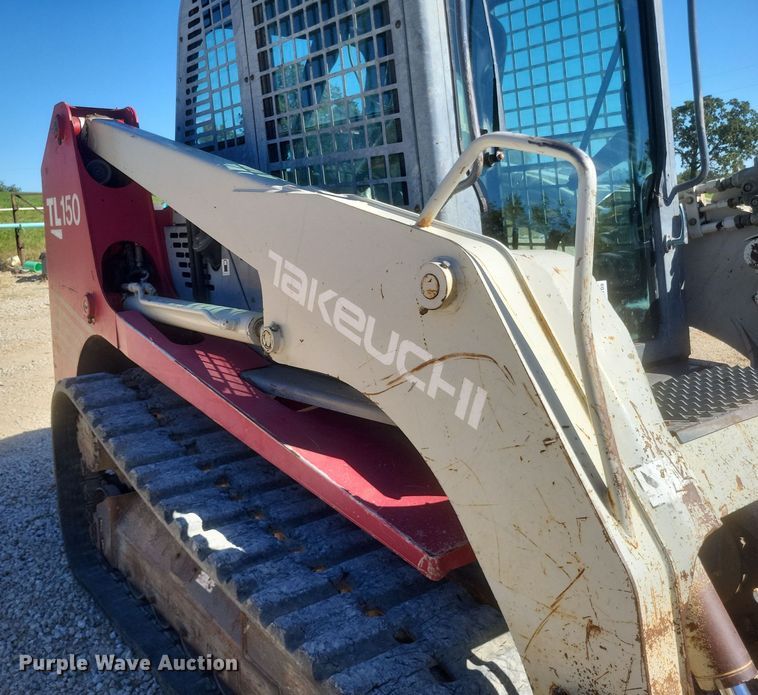 image for item DQ3709 2007 Takeuchi  TL150 tracked skid steer loader