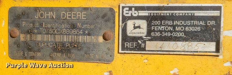 image for item DQ3710 2000 John Deere  750C LGP dozer