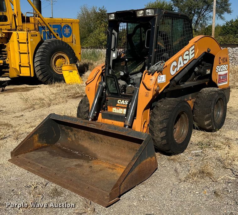 image for item DT2059 2018 Case SV280 skid steer loader