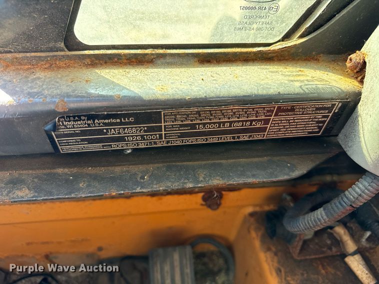 image for item DT2059 2018 Case SV280 skid steer loader