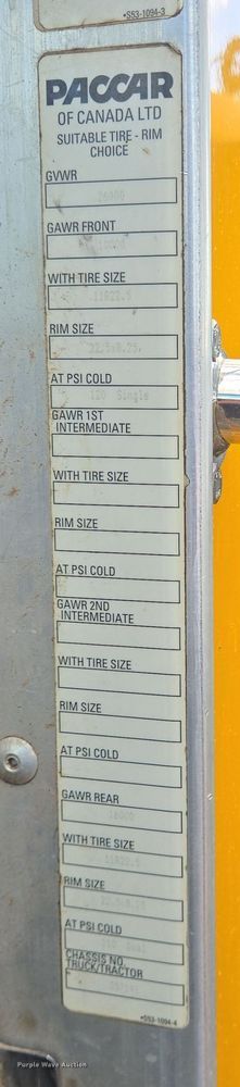 image for item DT5289 2013 Kenworth  T270 utility / service truck